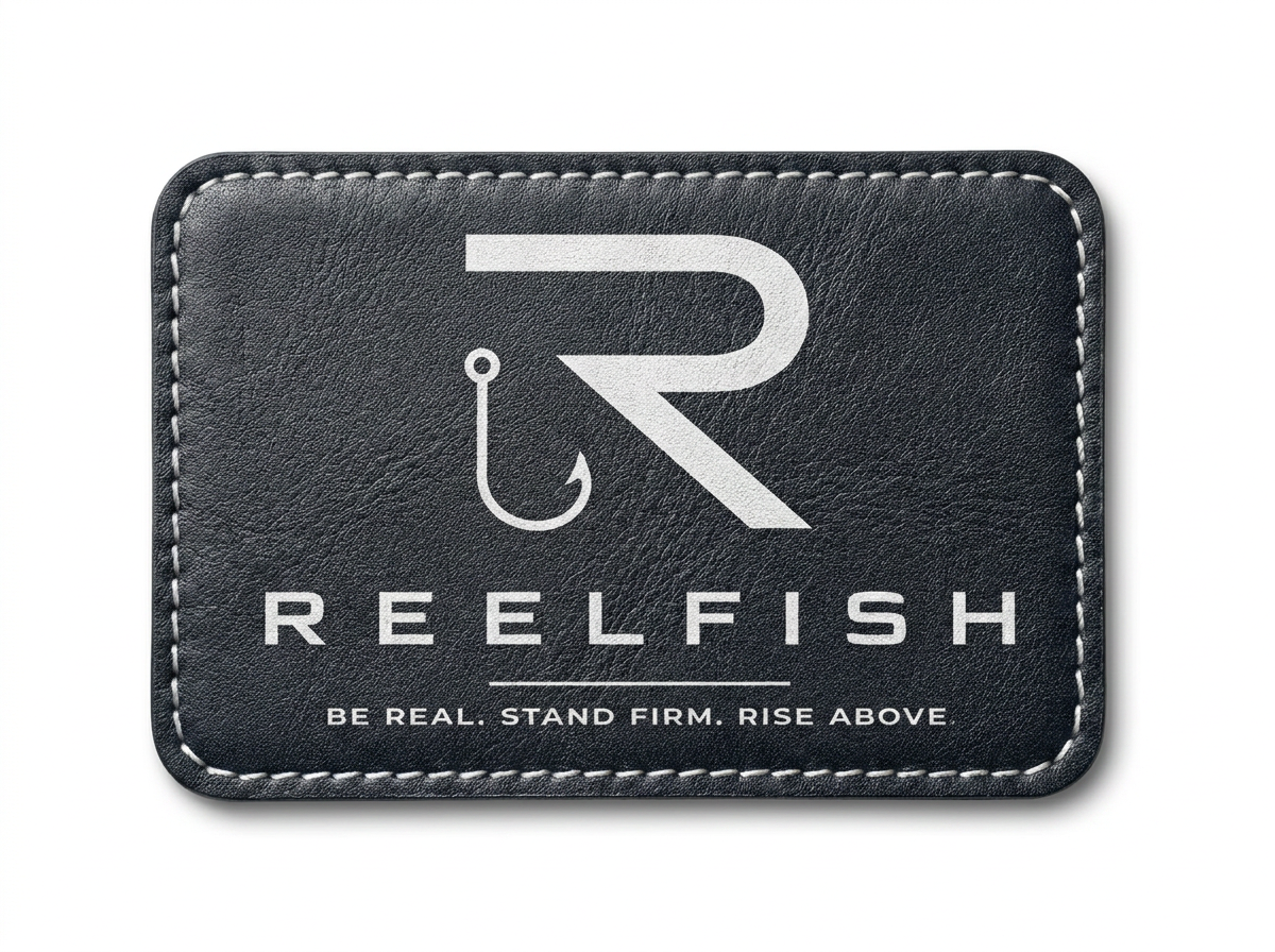 REELFISH Adhesive Leather Patch