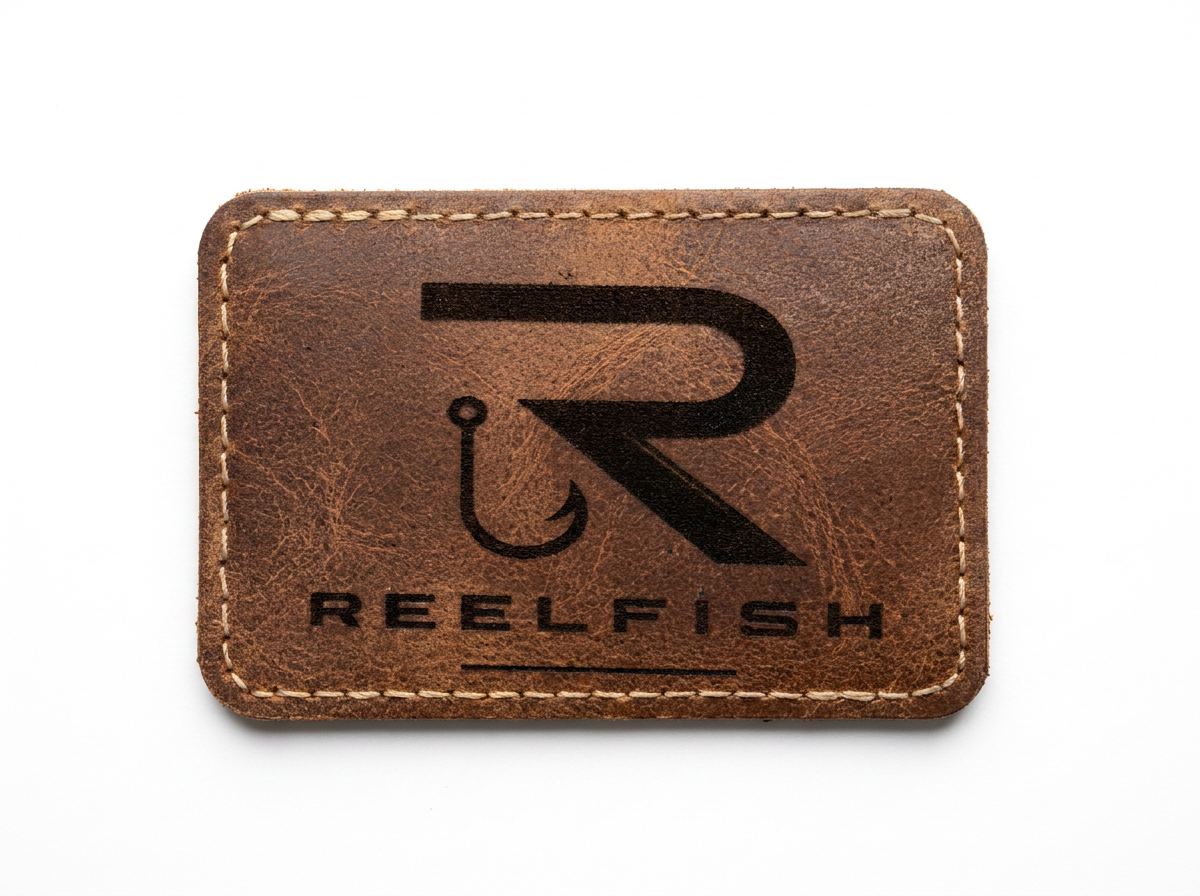 REELFISH Adhesive Leather Patch