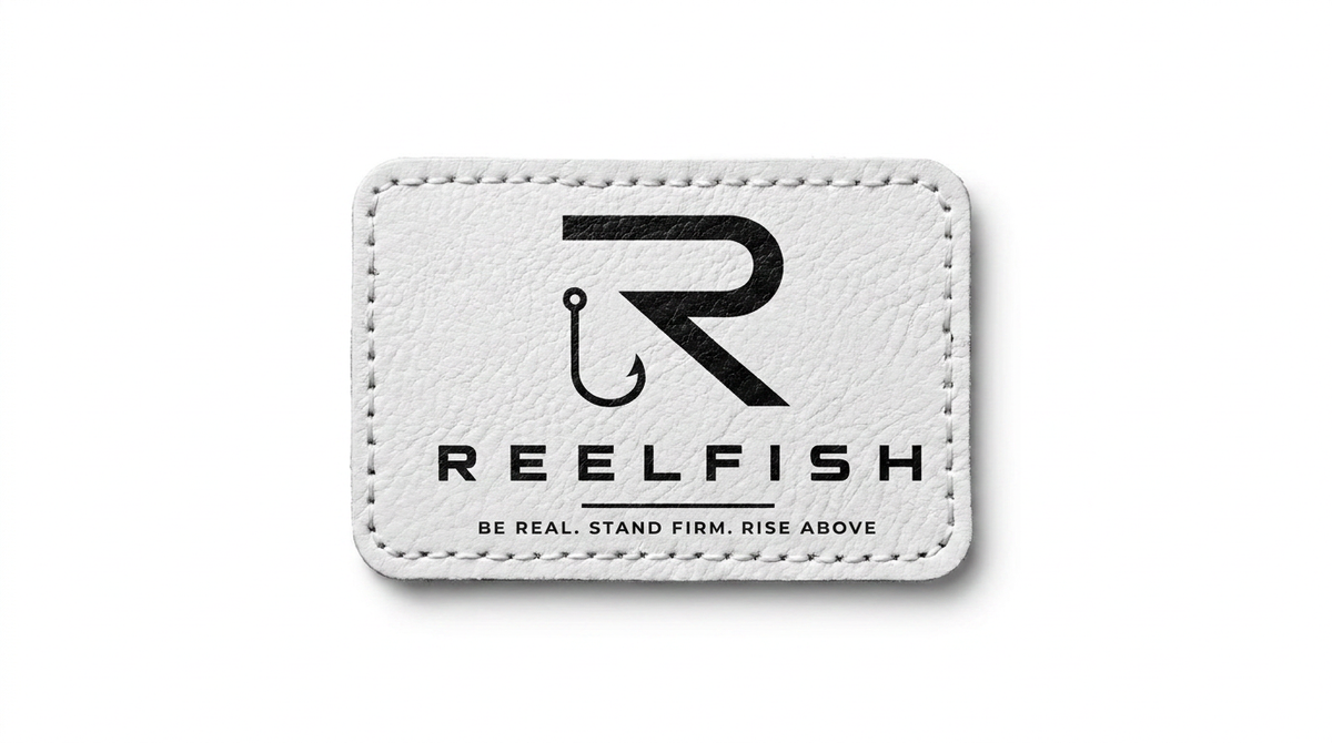 REELFISH Adhesive Leather Patch